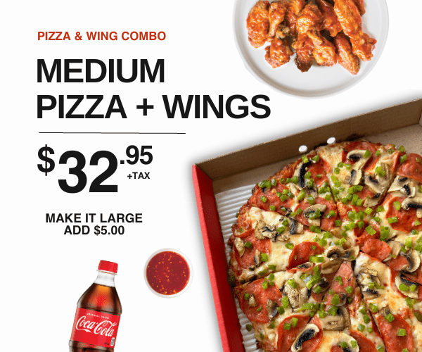 Best Pizza Wings Deals at Mamma's Pizza